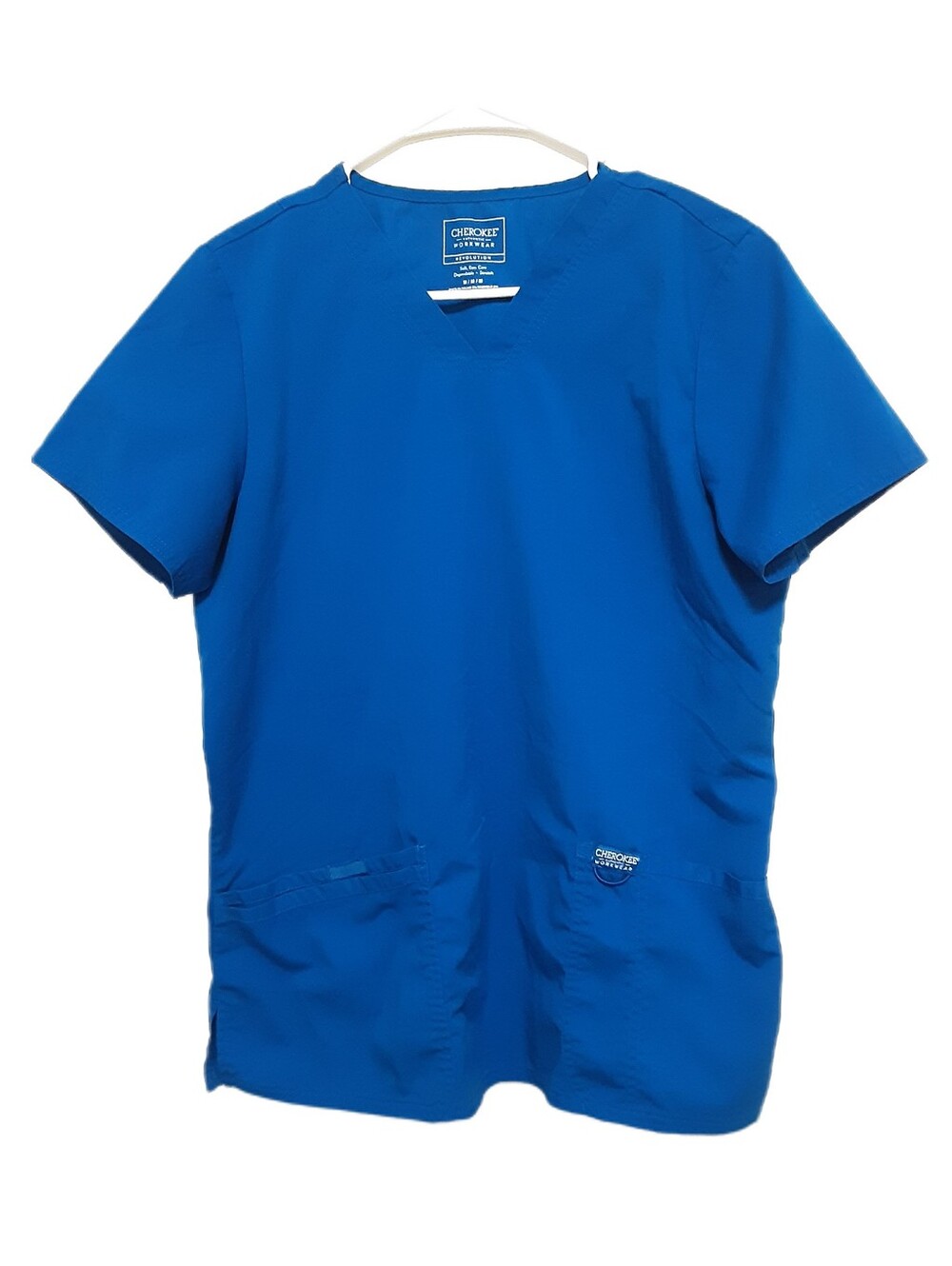 Cherokee Scrub Top Womens Medium